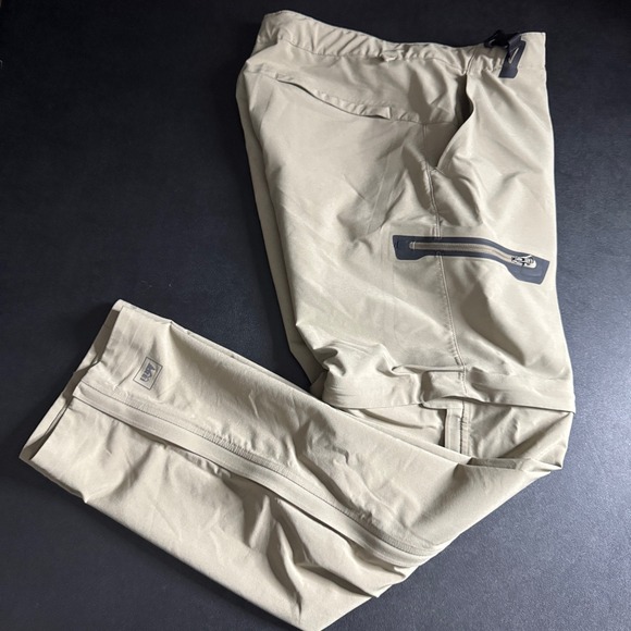 REI Other - REI Convertible Hiking Pants Men's M 32L Zip-Off Cargo Outdoor Beige